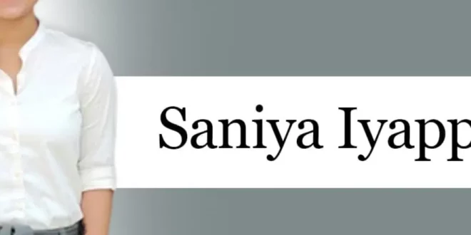 saniya iyappan