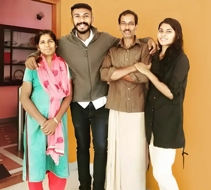 Aniyan Midhun Family